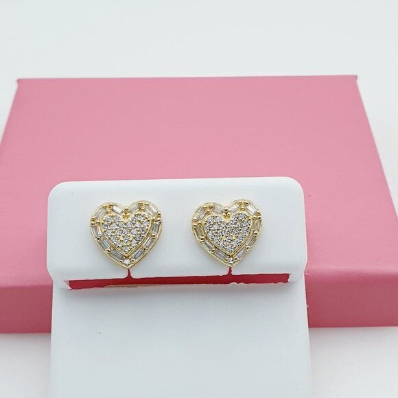 "925 Sterling Silver Cubic Zirconia Earrings, U19254607 - Picture 5 of 11